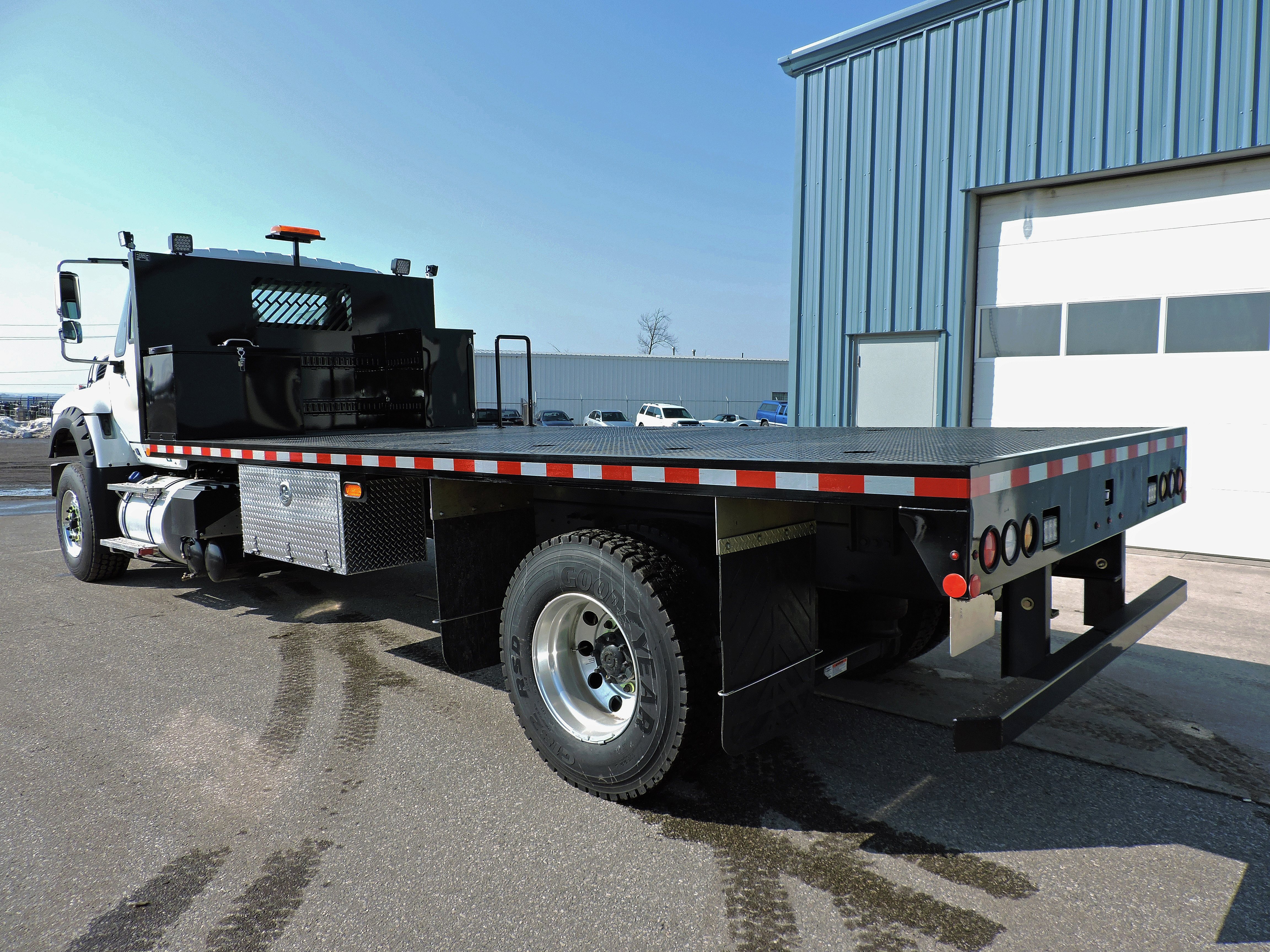 flatbed truck