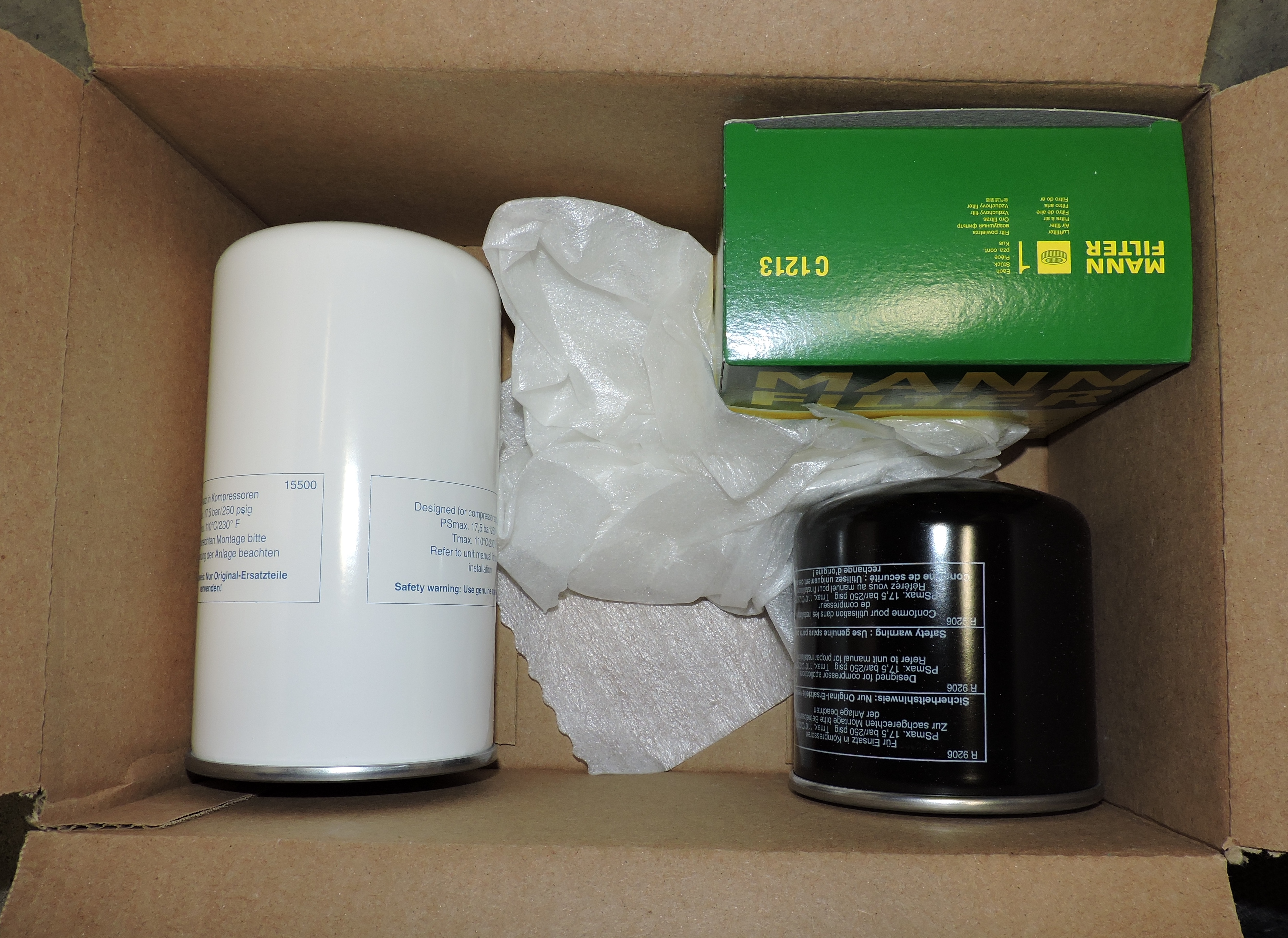 box of filters